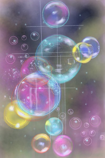 Abstract Bubbles  | darrianlynx | Digital Drawing | PENUP
