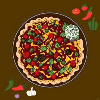 Pizza Night | lightnguide | Digital Drawing | PENUP