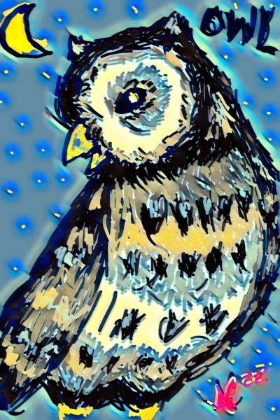 Owl | AlliCat427 | Digital Drawing | PENUP