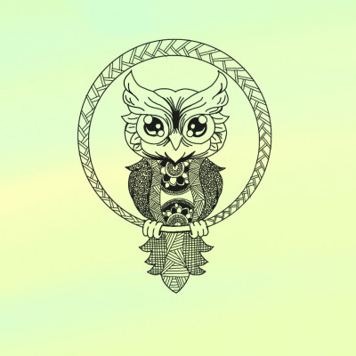 owl art challenge  | AMOUR_POUR_LART | Digital Drawing | PENUP