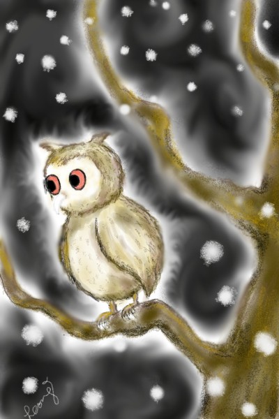 Owl | Etoile_SL | Digital Drawing | PENUP