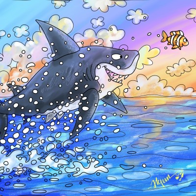 Baby shark & Nemo??? | Hyun | Digital Drawing | PENUP