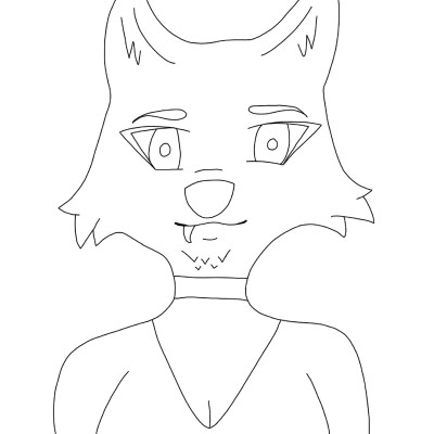 Furry Coloring Page  | knoxxy.woxxy | Digital Drawing | PENUP