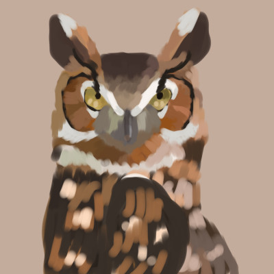 Great Horned Owl | BlueAstrxid | Digital Drawing | PENUP