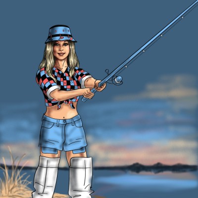 Fishing | jenart | Digital Drawing | PENUP