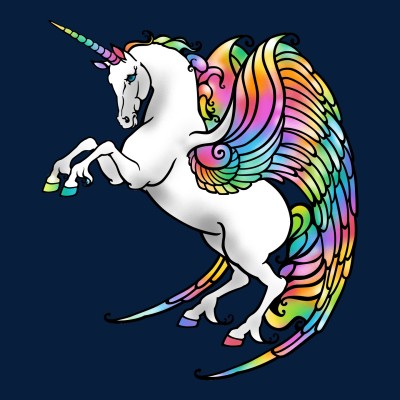 Rainbows & unicorns | Mar_T | Digital Drawing | PENUP