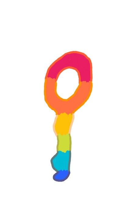 A rainbow key | MariaTheYoung | Digital Drawing | PENUP