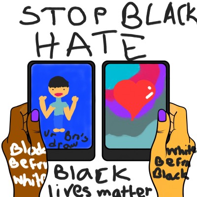 Black Lives Matter! Stop Black Hate | ArtzMyThing | Digital Drawing | PENUP