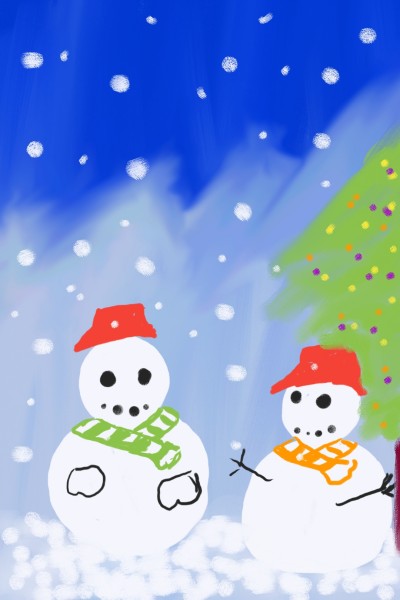 snowman | sunhwa | Digital Drawing | PENUP