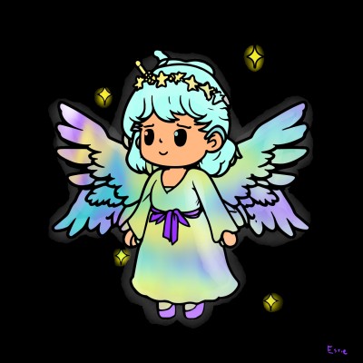 Mystic Angel | Essie | Digital Drawing | PENUP