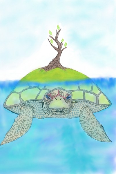 the turtle of time move on | Riaan | Digital Drawing | PENUP