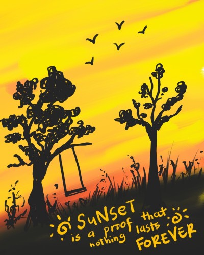 sunset | Nazmi_Studio | Digital Drawing | PENUP