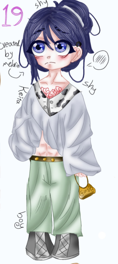 keita in his favorite dress~ | Haruko.aj | Digital Drawing | PENUP