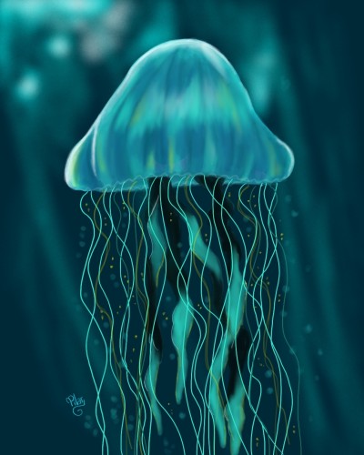 Jellyfish | Pher2.Pilar | Digital Drawing | PENUP