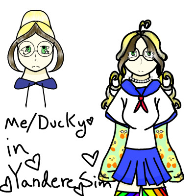 Me in Yandere Sim!!! | Duckyyy | Digital Drawing | PENUP
