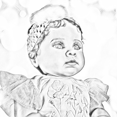 Beautiful Baby  | nezz | Digital Drawing | PENUP