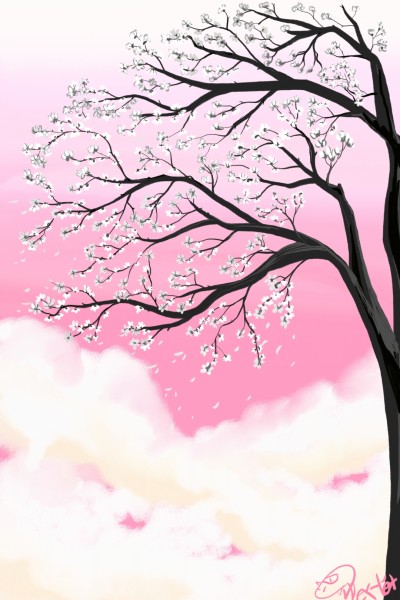 April's cherry blossom  | Dexter | Digital Drawing | PENUP