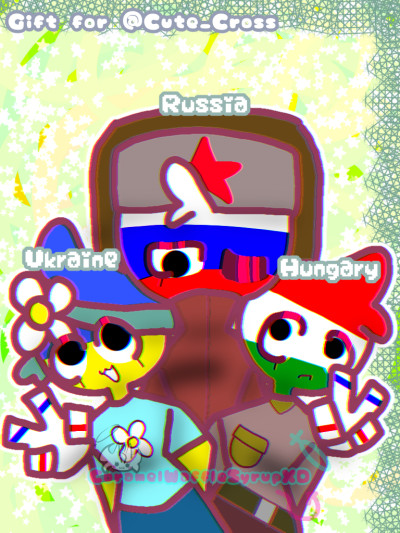 Ukraine, Hungary, & Russia | Caramel.XD | Digital Drawing | PENUP