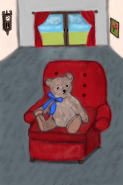 Teddy Bears Sofa  | Mark349 | Digital Drawing | PENUP