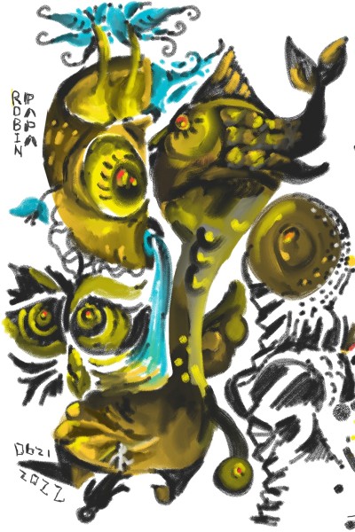 OWL Fish . | RobinPAPA | Digital Drawing | PENUP