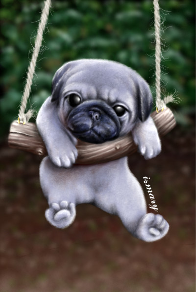 Lets draw a cute doggy! | i.mary | Digital Drawing | PENUP