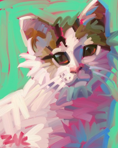 cat  | zak | Digital Drawing | PENUP