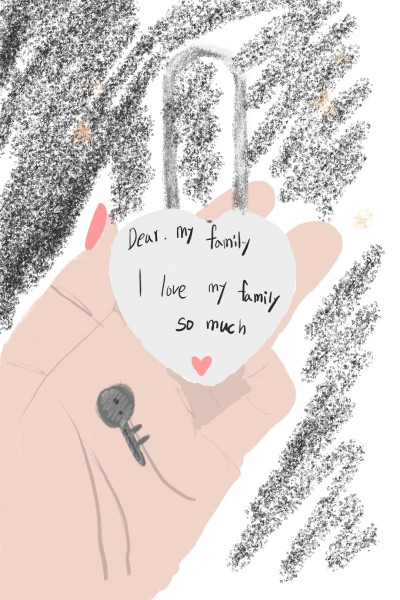 to my family  | dndsldjfrnf | Digital Drawing | PENUP